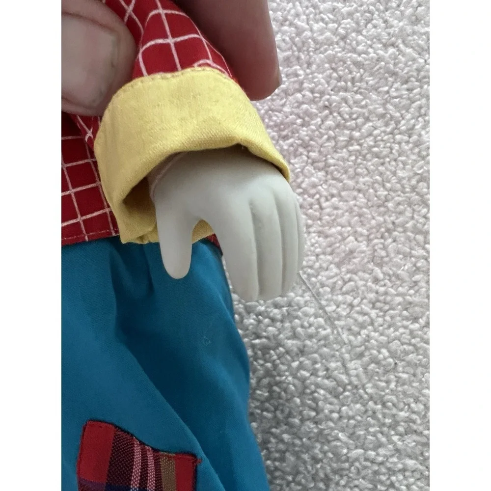 Chips Porcelain Musical Doll By Russ Female Clown With Tag‎ No Box